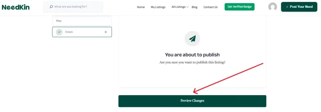 preview changes